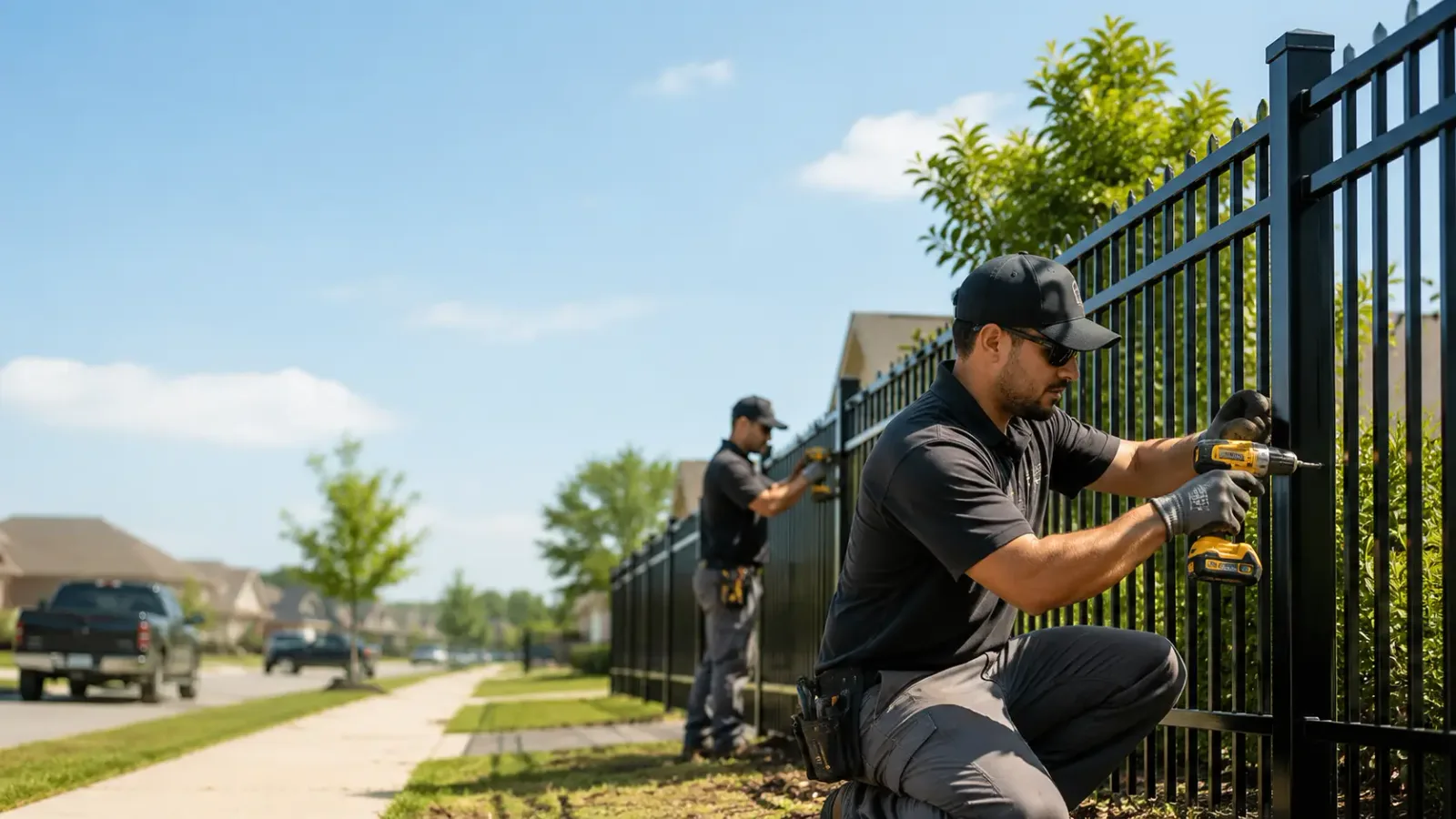 Metal Fence Installation in Marion, IL